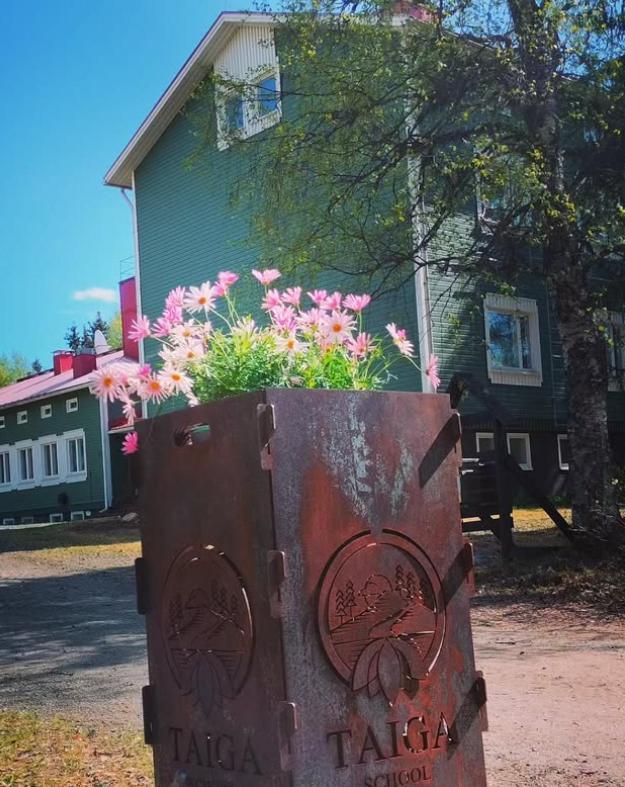 Taigaschool Eco Hotel Virrankyla エクステリア 写真